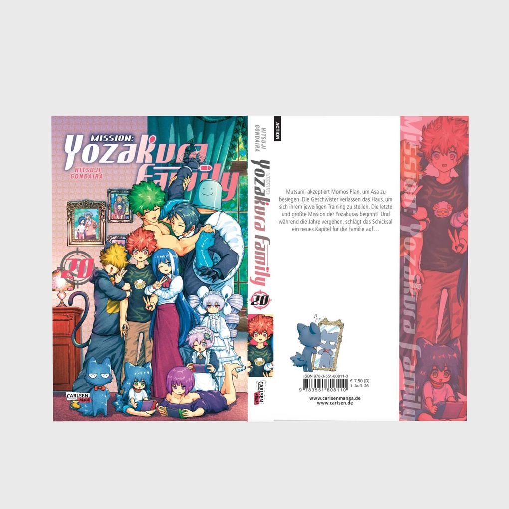 Weitere Ansicht: Mission Yozakura Family 20 | Hitsuji Gondaira
