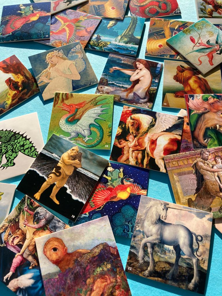 Weitere Ansicht: Die Welt der Fabelwesen. Memo | The World of Fabulous Beasts. Matching Game