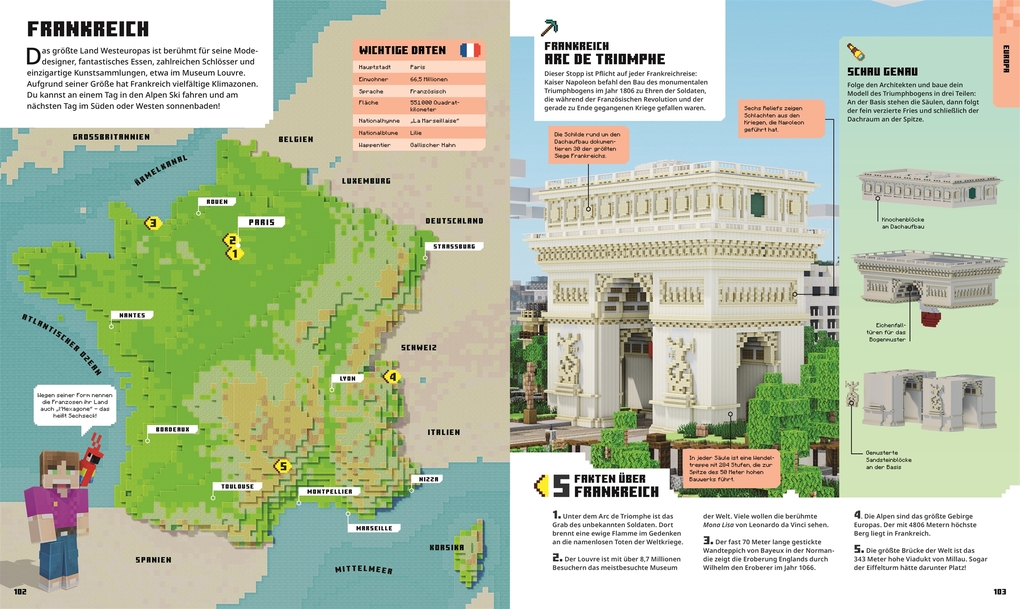 Weitere Ansicht: Minecraft Weltatlas | Craig Jelley