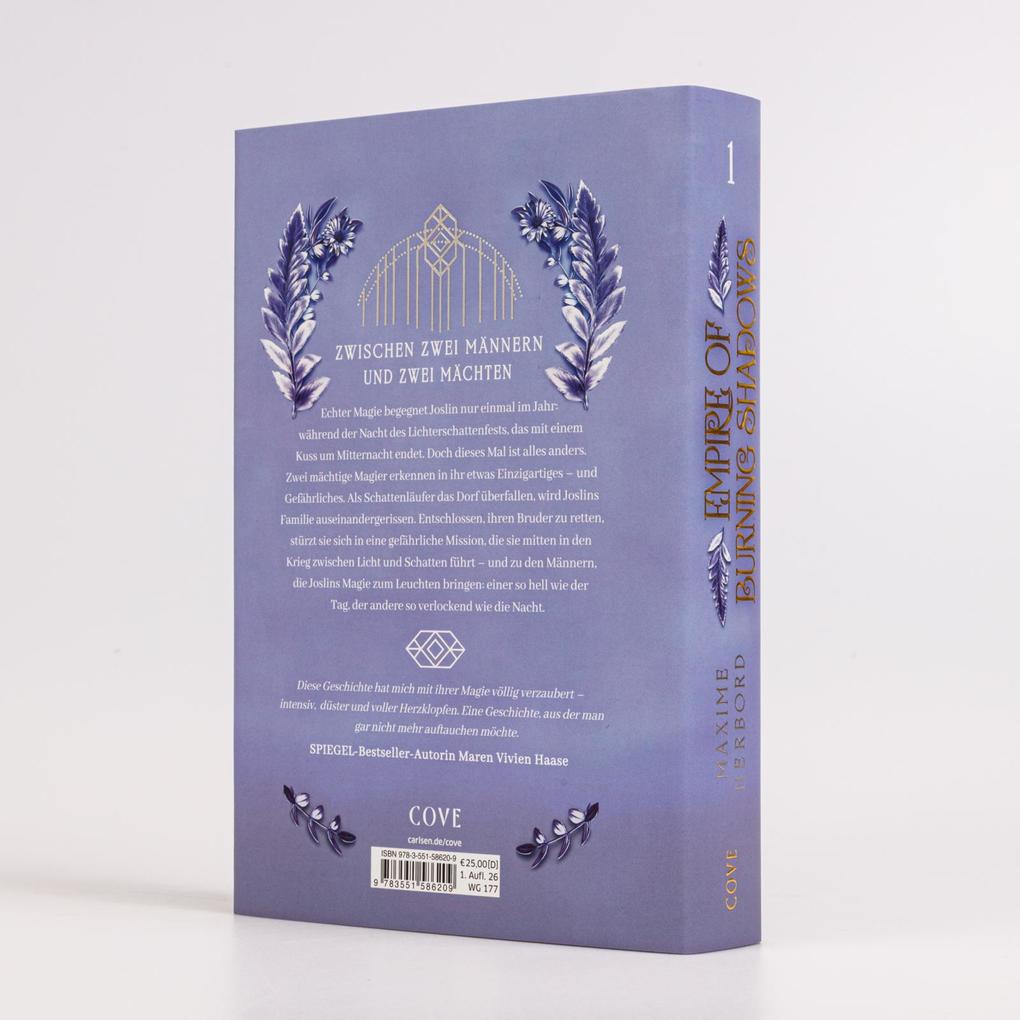 Weitere Ansicht: Empire of Burning Shadows (Magical Fate 1) | Maxime Herbord