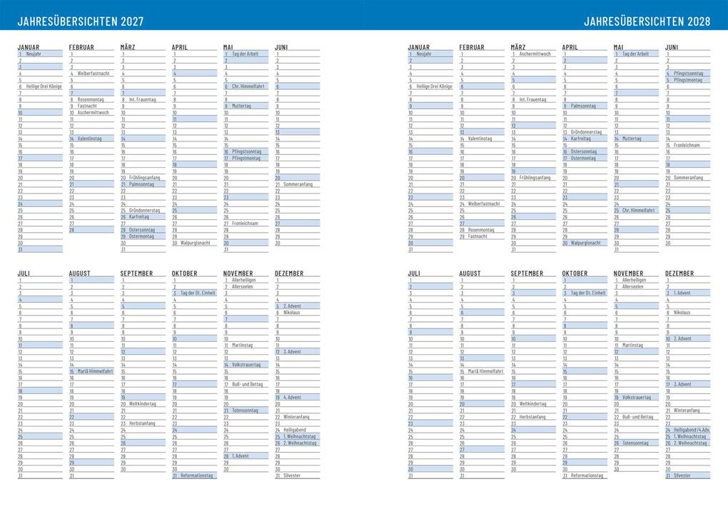 Weitere Ansicht: Uli Stein Wochenkalender 2027: Taschenkalender mit Spiralbindung und Gummiband | Uli Stein