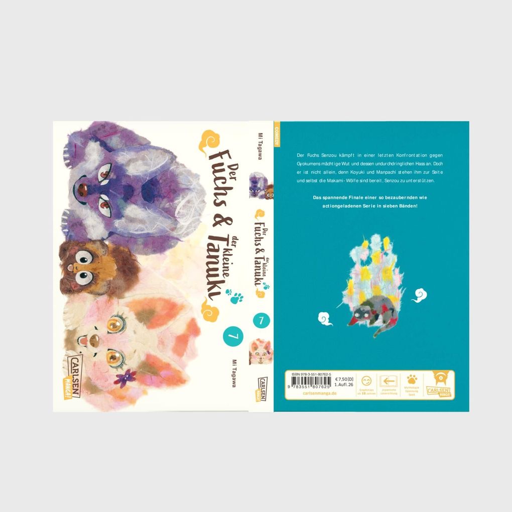 Weitere Ansicht: Der Fuchs und der kleine Tanuki 7 | Mi Tagawa