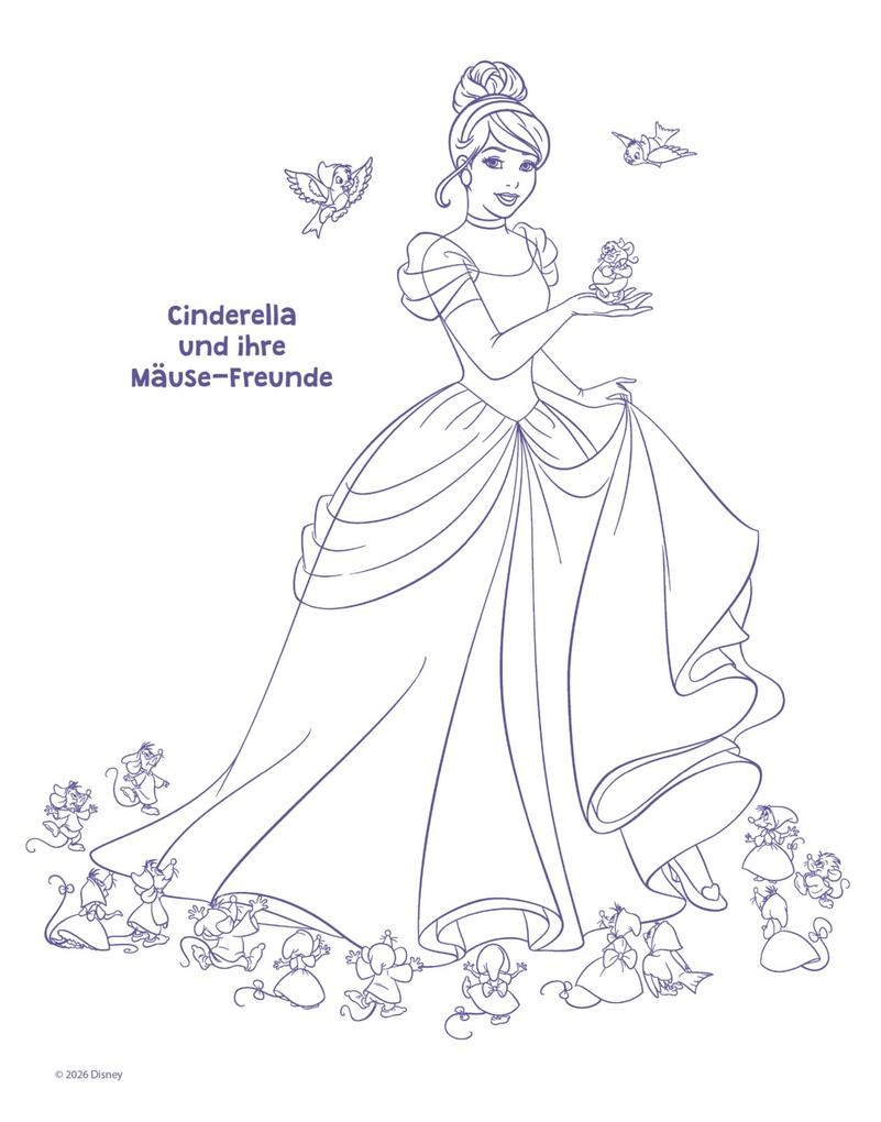 Weitere Ansicht: Mein Magnet-Malbuch Disney Prinzessin