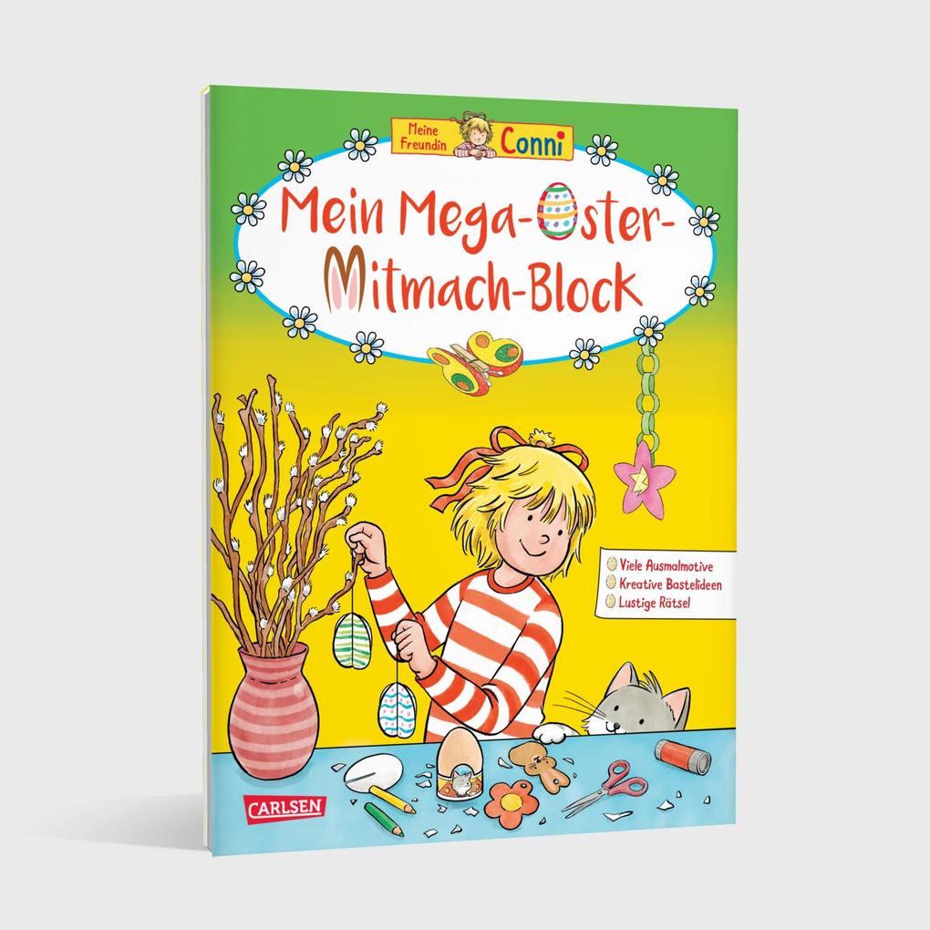 Weitere Ansicht: Conni Gelbe Reihe (Beschäftigungsbuch): Mein Mega-Oster-Mitmach-Block | Hanna Sörensen