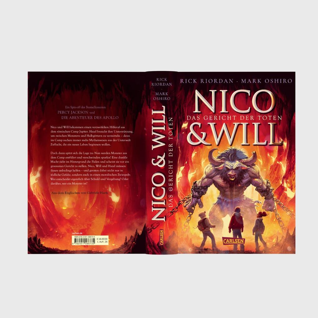 Weitere Ansicht: Nico und Will - Das Gericht der Toten | Rick Riordan, Mark Oshiro