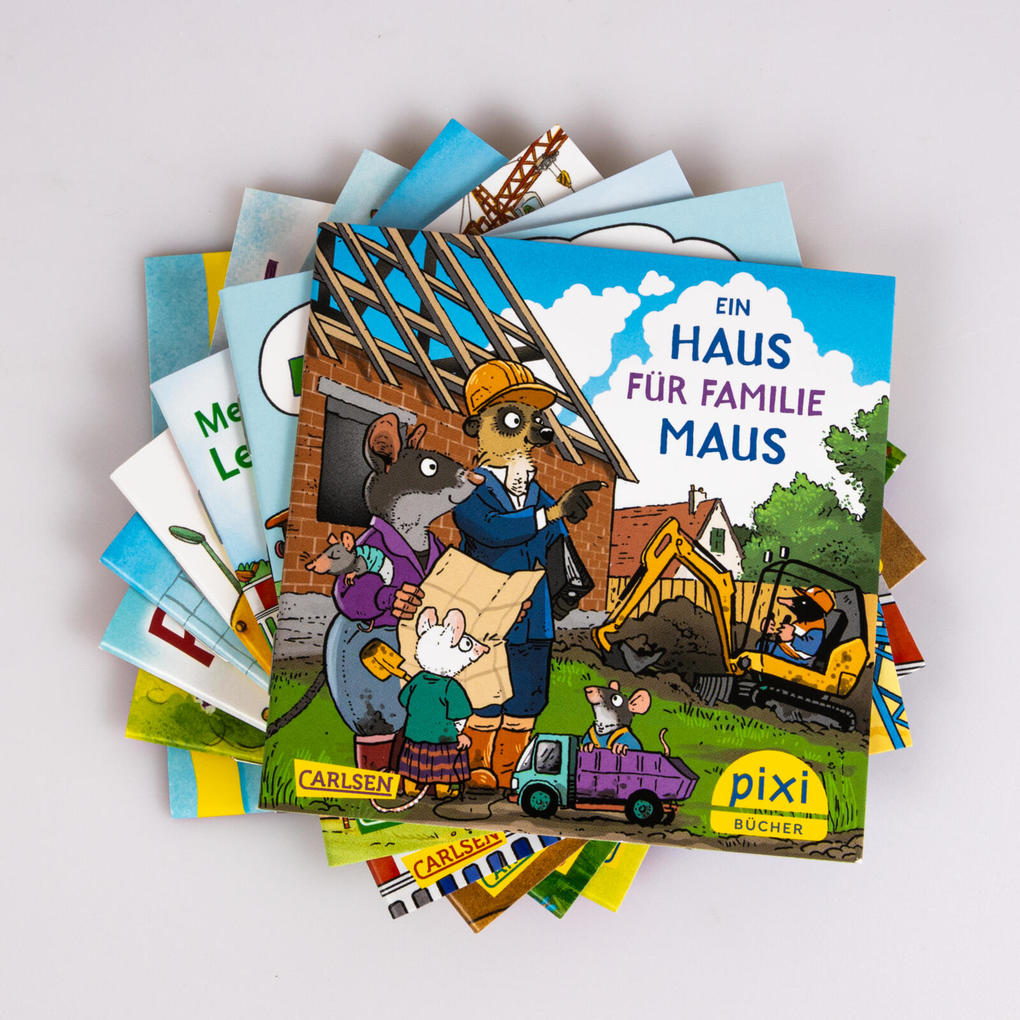 Weitere Ansicht: Pixi-8er-Set 311: Pixi auf der Baustelle (8x1 Exemplar) | Diverse