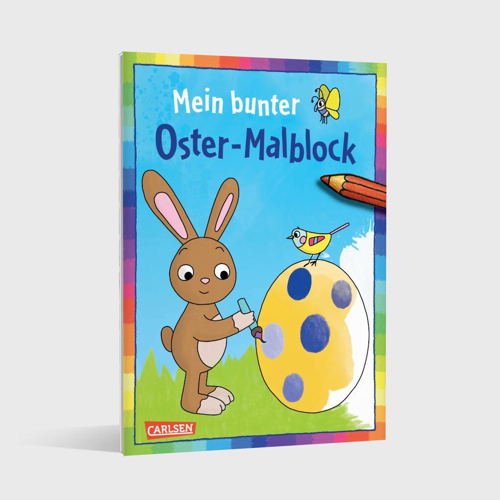 Weitere Ansicht: Mein bunter Oster-Malblock