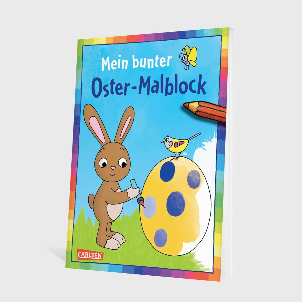 Weitere Ansicht: Mein bunter Oster-Malblock