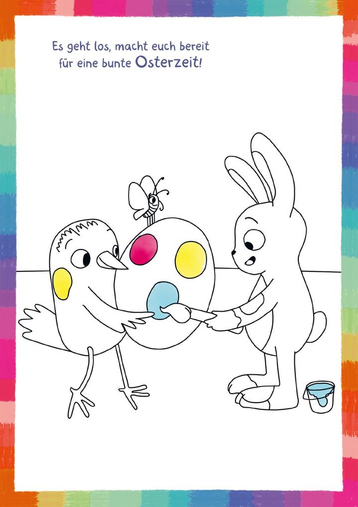 Weitere Ansicht: Mein bunter Oster-Malblock