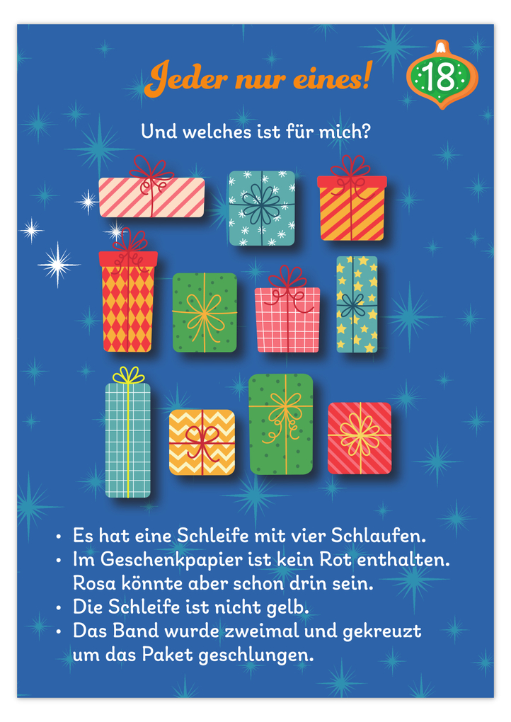 Weitere Ansicht: Rätseladventskalender to go 9 | Emil Schwarz