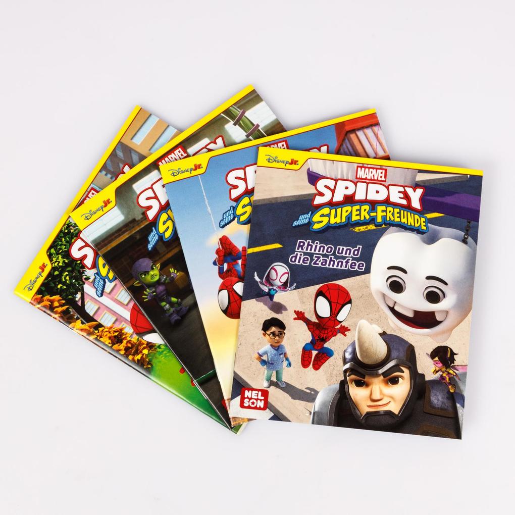 Weitere Ansicht: Nelson Mini-Bücher: 4er Spidey und seine Freunde 9-12