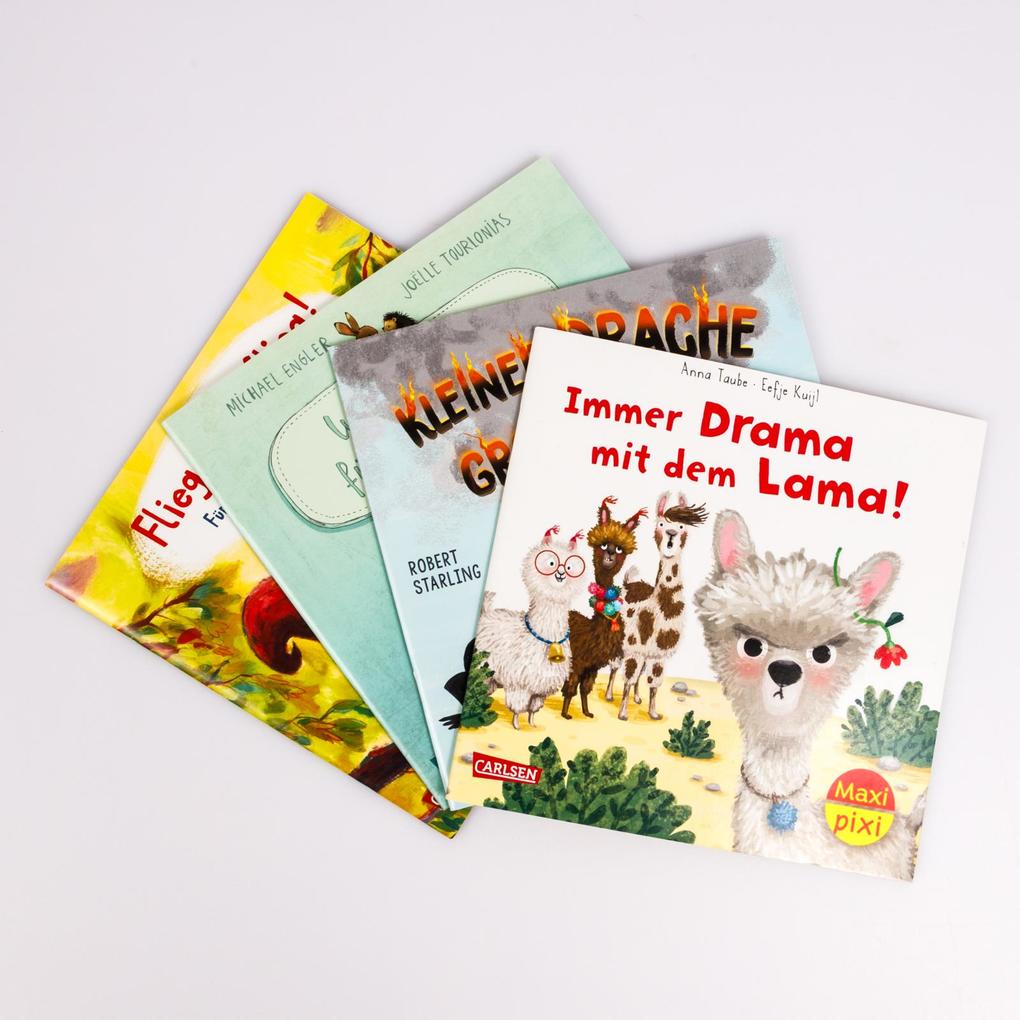 Weitere Ansicht: Maxi-Pixi-4er-Set 126: Kleine Tiere - große Gefühle (4x1 Exemplar) | Diverse