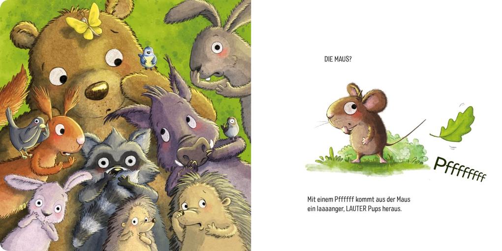 Weitere Ansicht: Die kleine Pupsmaus | Maria Höck