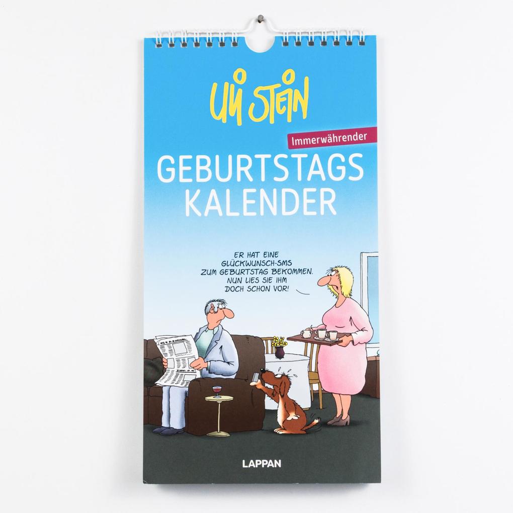 Weitere Ansicht: Uli Stein Geburtstagskalender 2027: Wandkalender | Uli Stein