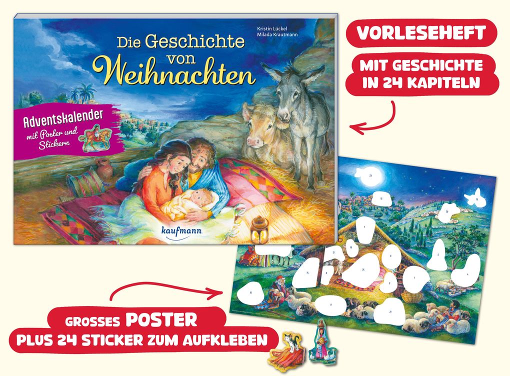 Weitere Ansicht: Die Geschichte von Weihnachten | Kristin Lückel