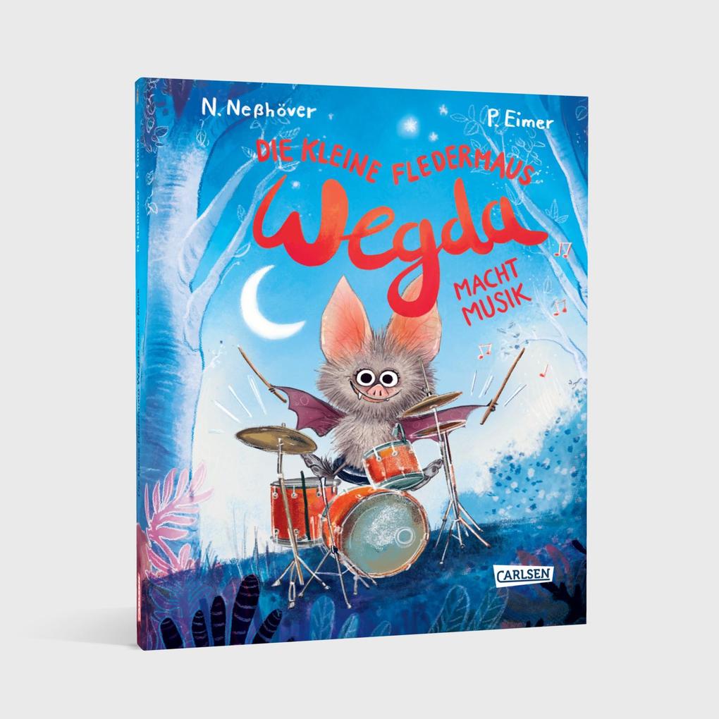 Weitere Ansicht: Die kleine Fledermaus Wegda: Wegda macht Musik | Nanna Neßhöver, Petra Eimer