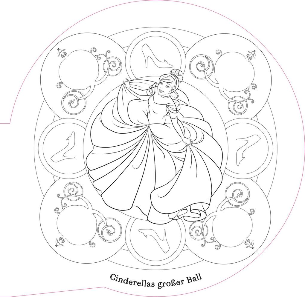 Weitere Ansicht: Disney Prinzessin: Mandala-Malzauber