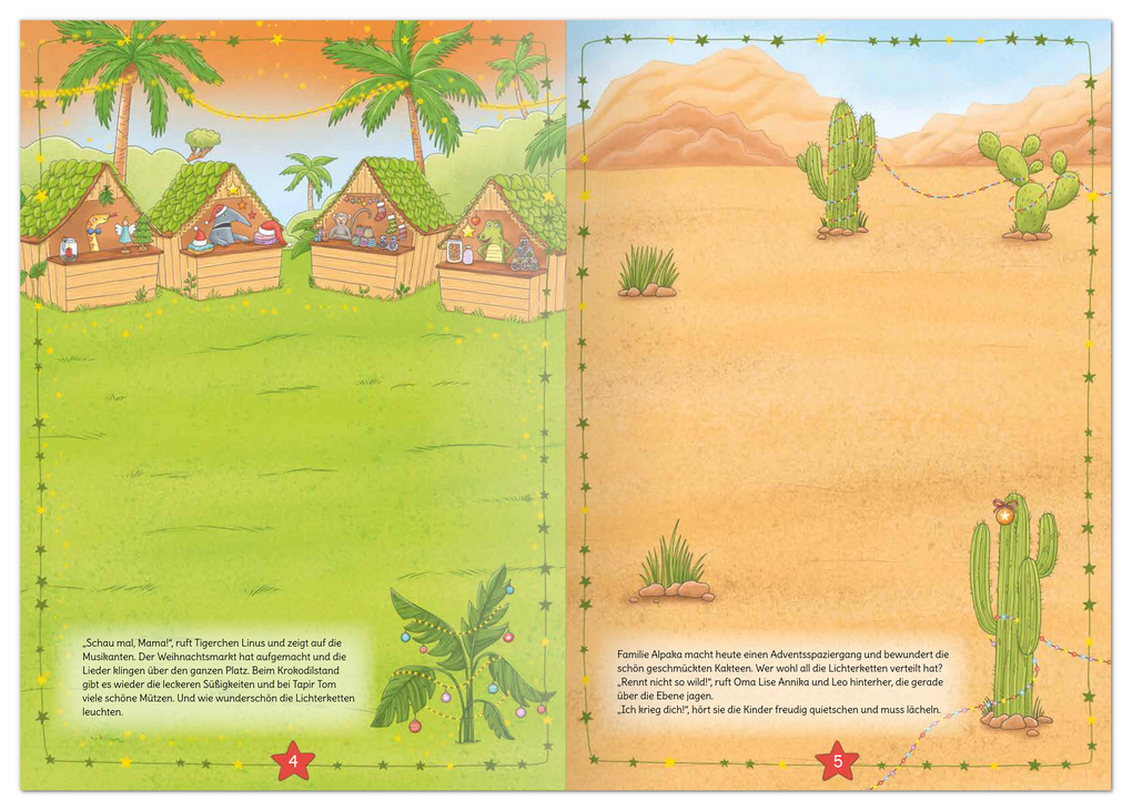 Weitere Ansicht: Mein Sticker-Adventskalender | Klara Kamlah