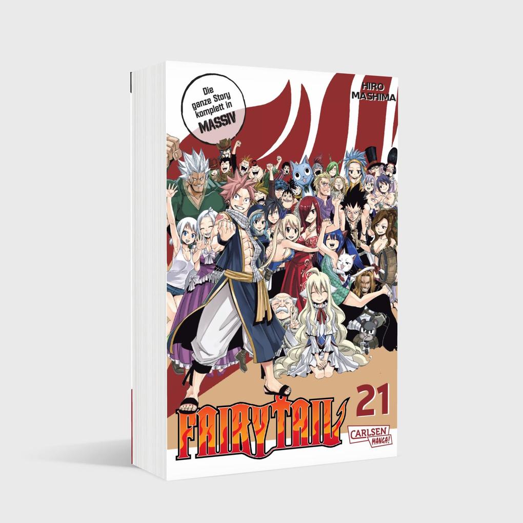 Weitere Ansicht: Fairy Tail Massiv 21 | Hiro Mashima