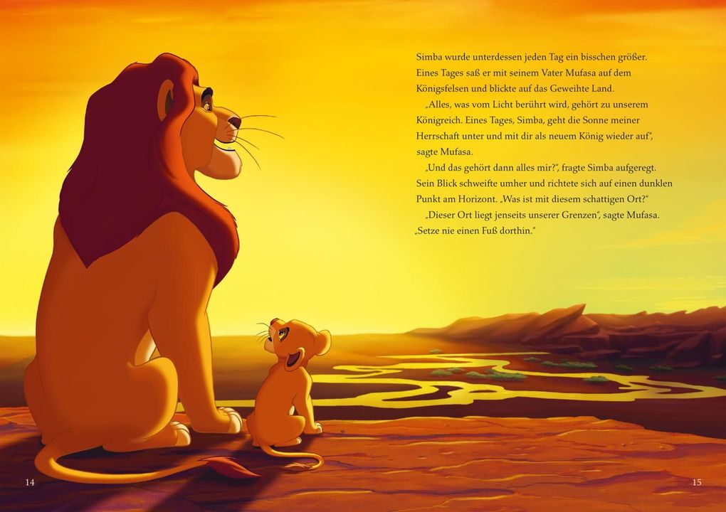 Weitere Ansicht: Disney Filmbuch zum Vorlesen: König der Löwen Das Buch zum Film