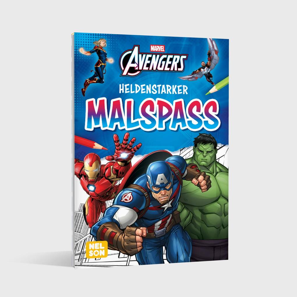 Weitere Ansicht: Marvel Avengers: Heldenstarker Malspaß
