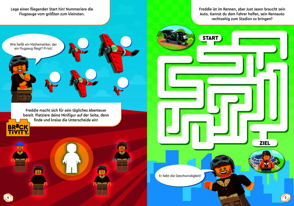 Weitere Ansicht: LEGO® City - Rätselspaß für Piloten