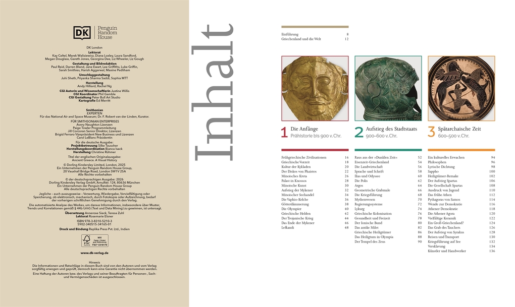 Weitere Ansicht: Das alte Griechenland | Tony Allan, Michael Kerrigan, Philip Parker, Marcus Weeks, Abigail Baker