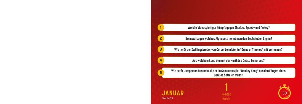 Weitere Ansicht: Gefragt Gejagt - Tagesabreißkalender 2027