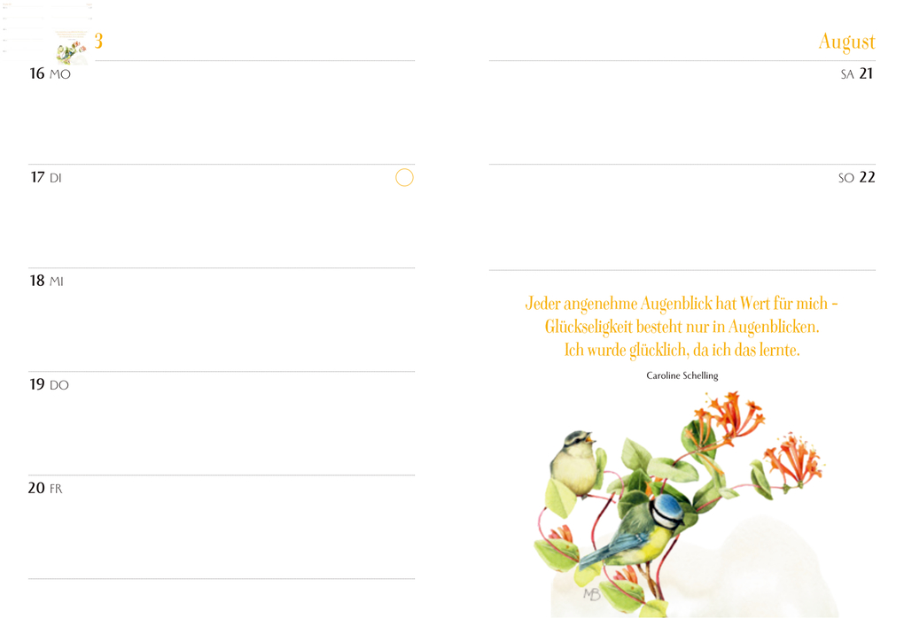 Weitere Ansicht: Mein Jahr 2027 - gelb