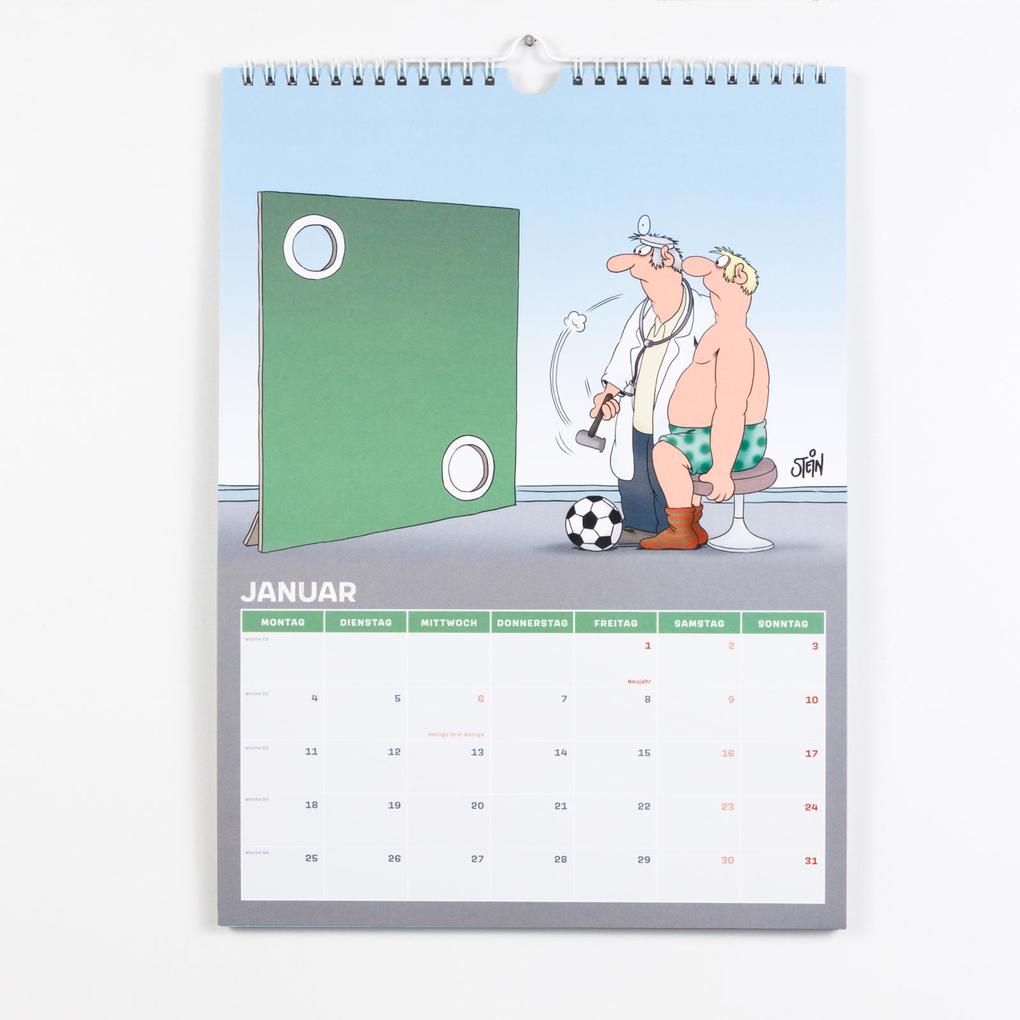 Weitere Ansicht: Uli Stein Männer Kalender 2027: Monatskalender für die Wand | Uli Stein