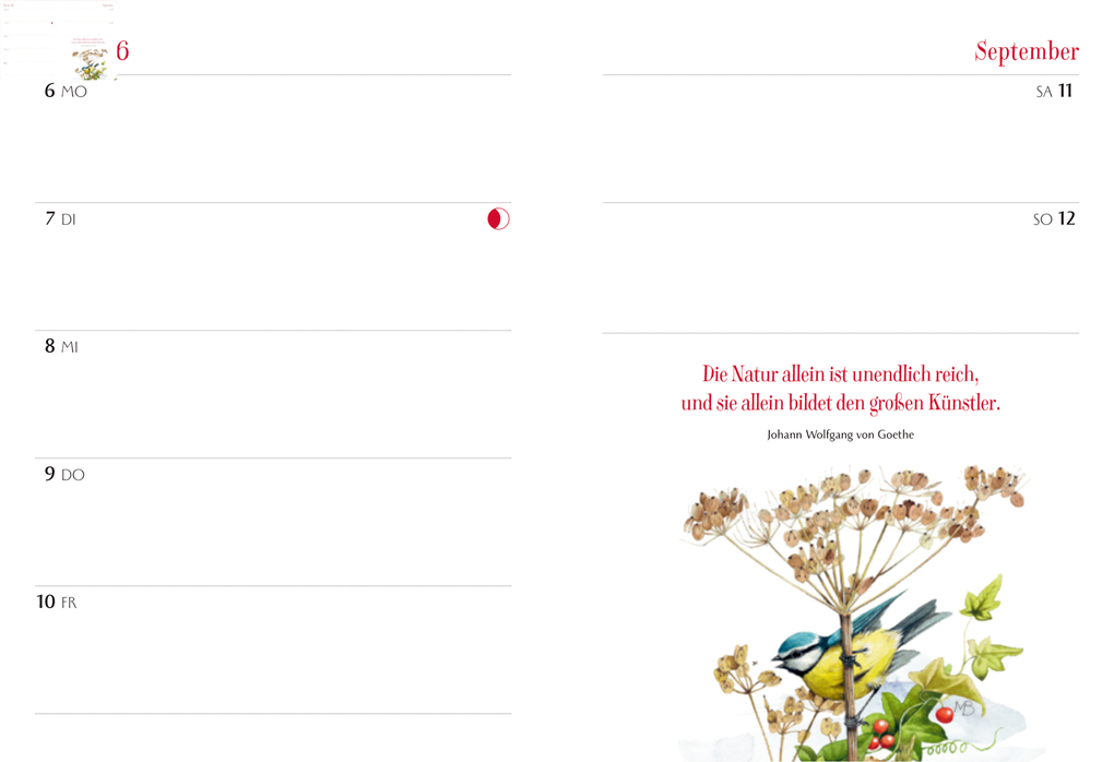 Weitere Ansicht: Mein Jahr 2027 - rot