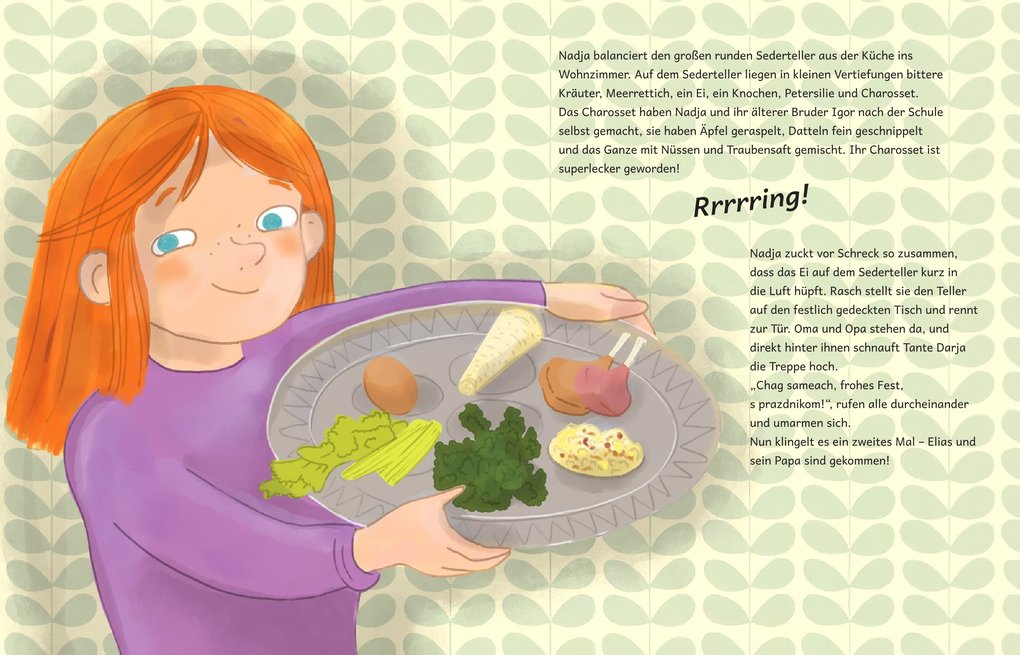 Weitere Ansicht: Nadja und Elias feiern Pessach | Eva Lezzi, Anna Maria Praßler