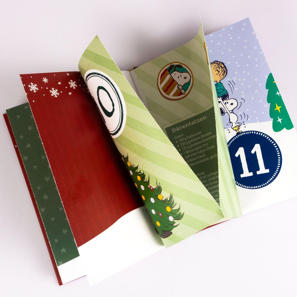 Weitere Ansicht: Peanuts Geschenkbuch: Mit Snoopy und den Peanuts durch den Advent | Charles M. Schulz