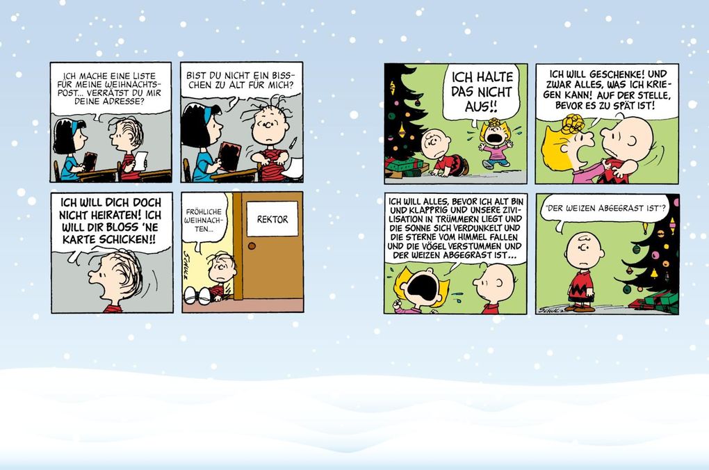 Weitere Ansicht: Peanuts Geschenkbuch: Mit Snoopy und den Peanuts durch den Advent | Charles M. Schulz