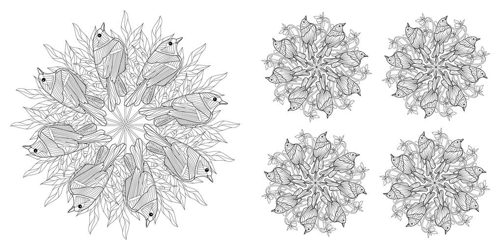 Weitere Ansicht: Tier-Mandalas