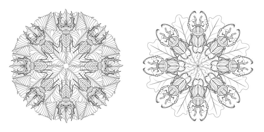 Weitere Ansicht: Tier-Mandalas