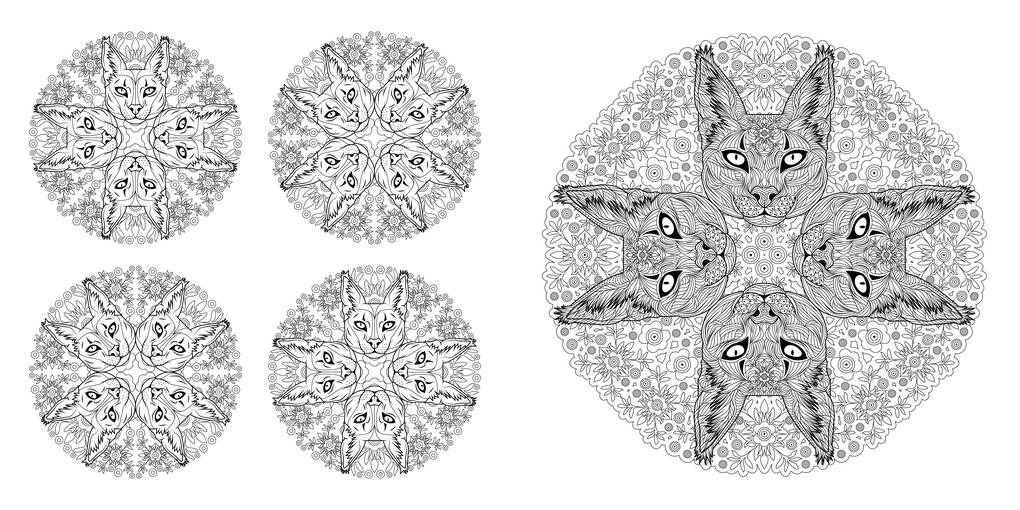 Weitere Ansicht: Tier-Mandalas