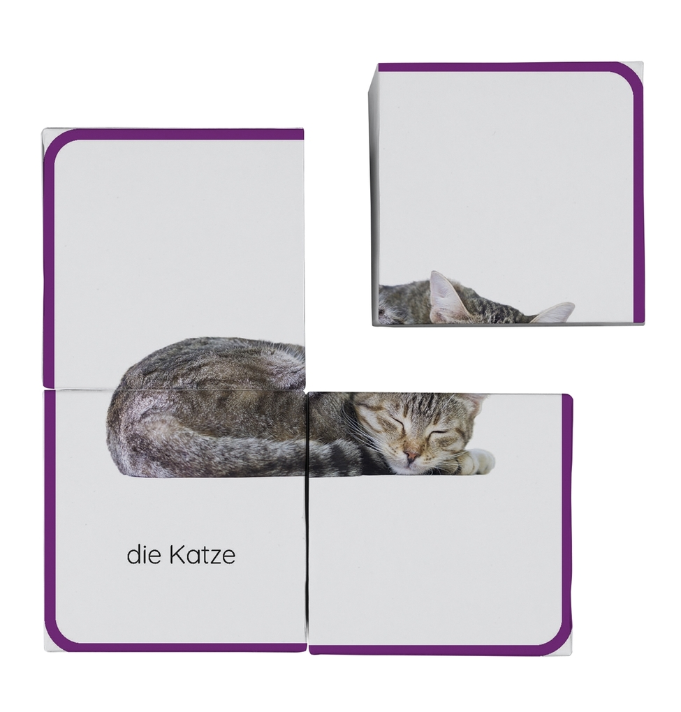 Weitere Ansicht: Erstes Lernen Würfelpuzzle. Haustiere | DK Erstes Lernen