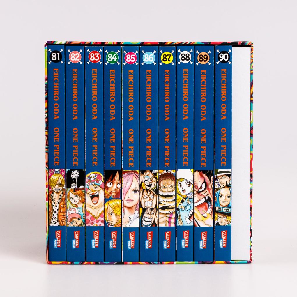 Weitere Ansicht: One Piece Sammelschuber 9: Whole Cake Island (inklusive Band 81-90) | Eiichiro Oda