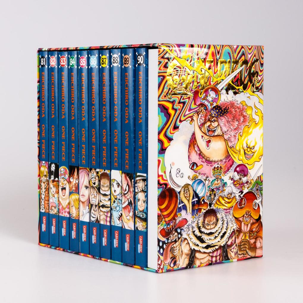 Weitere Ansicht: One Piece Sammelschuber 9: Whole Cake Island (inklusive Band 81-90) | Eiichiro Oda