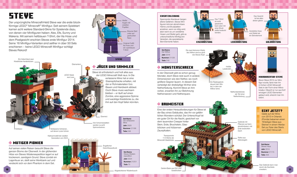 Weitere Ansicht: LEGO® Minecraft® Das große Lexikon der Figuren, Kreaturen und Biome | Elizabeth Dowsett, Craig Jelley