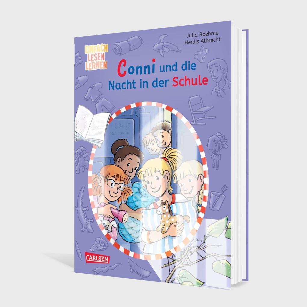 Weitere Ansicht: Lesen lernen mit Conni: Conni und die Nacht in der Schule | Julia Boehme