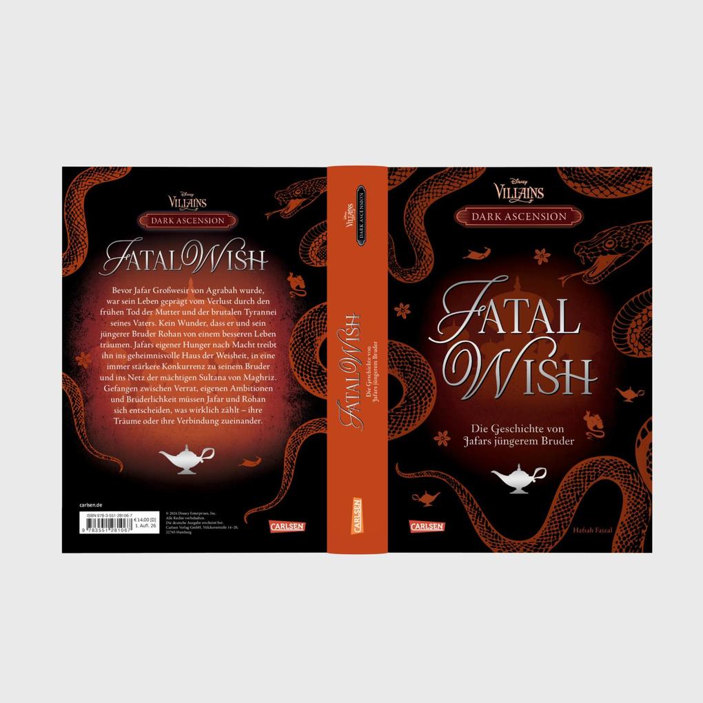 Weitere Ansicht: Disney Villains - Dark Ascension 3: FATAL WISH - Die Geschichte von Jafars jüngerem Bruder | Hafsah Faizal