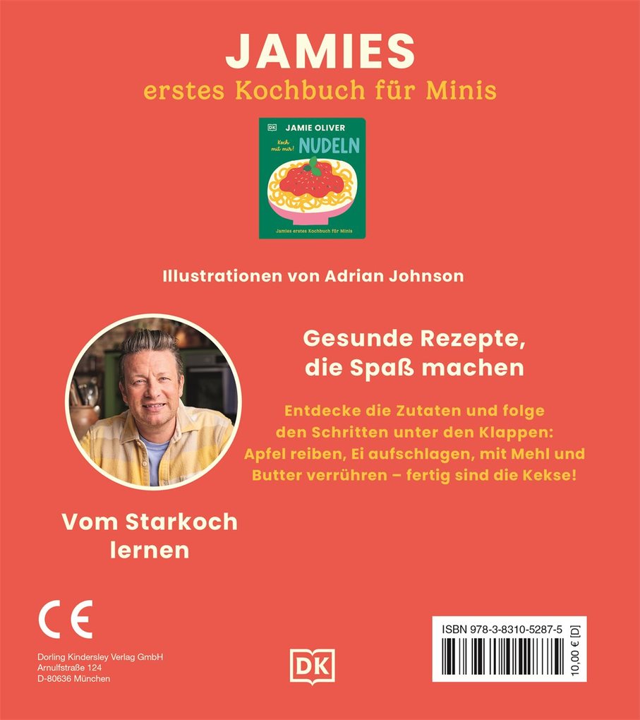 Weitere Ansicht: Jamies erstes Kochbuch für Minis. Back mit mir! Kekse | Jamie Oliver