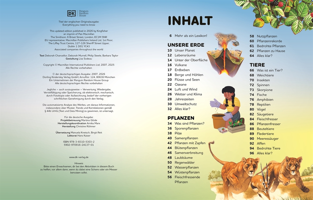 Weitere Ansicht: Das große Kinderlexikon Grundschulwissen | Philip Steele, Barbara Taylor, Deborah Chancellor