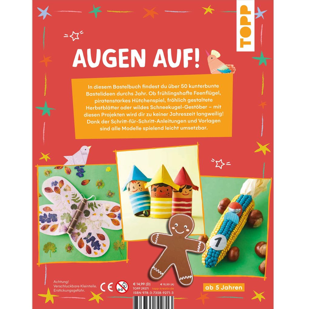 Weitere Ansicht: Mein großes Bastelbuch durchs Jahr | Frechverlag