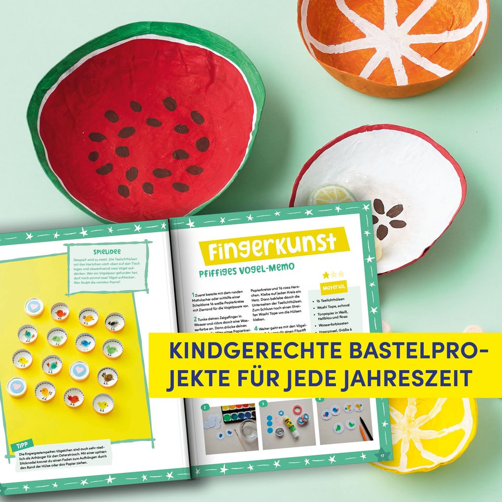Weitere Ansicht: Mein großes Bastelbuch durchs Jahr | Frechverlag