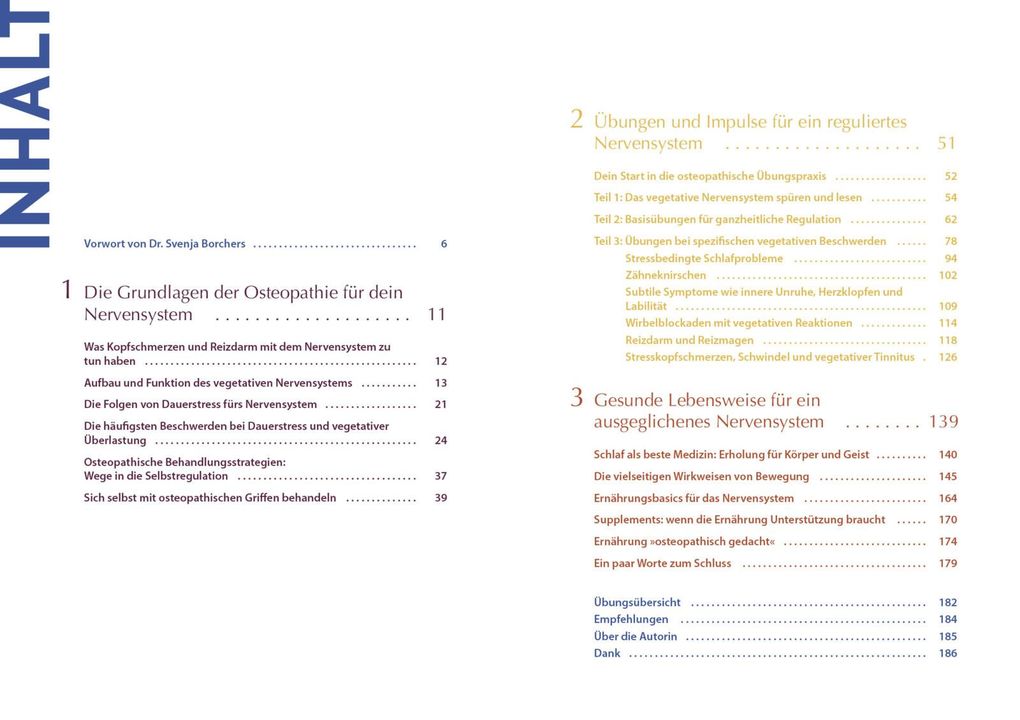 Weitere Ansicht: Osteopathie für zu Hause - Nervensystem | Friederike Reumann