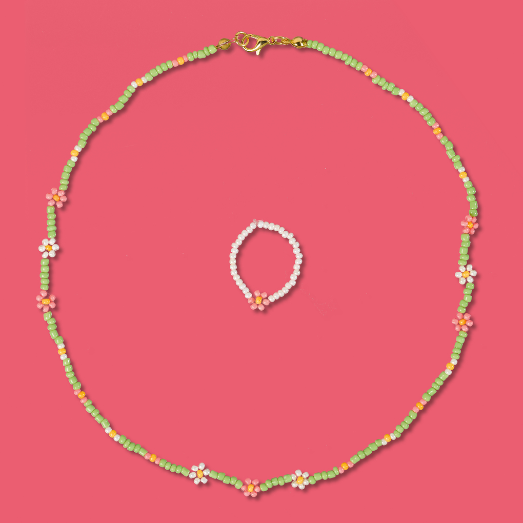 Weitere Ansicht: Bloomy Days - Schmuckset mit Mini-Perlen | Frechverlag