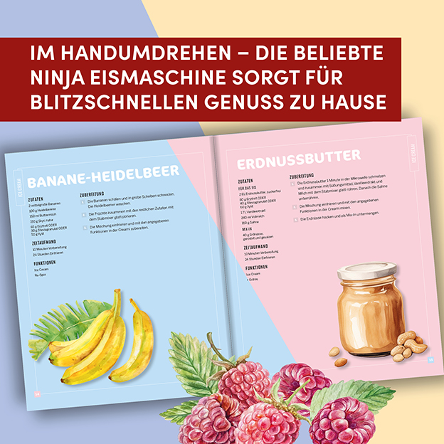 Weitere Ansicht: Die 150 besten zuckerfreien Rezepte für die Ninja Creami | Tom Grimm